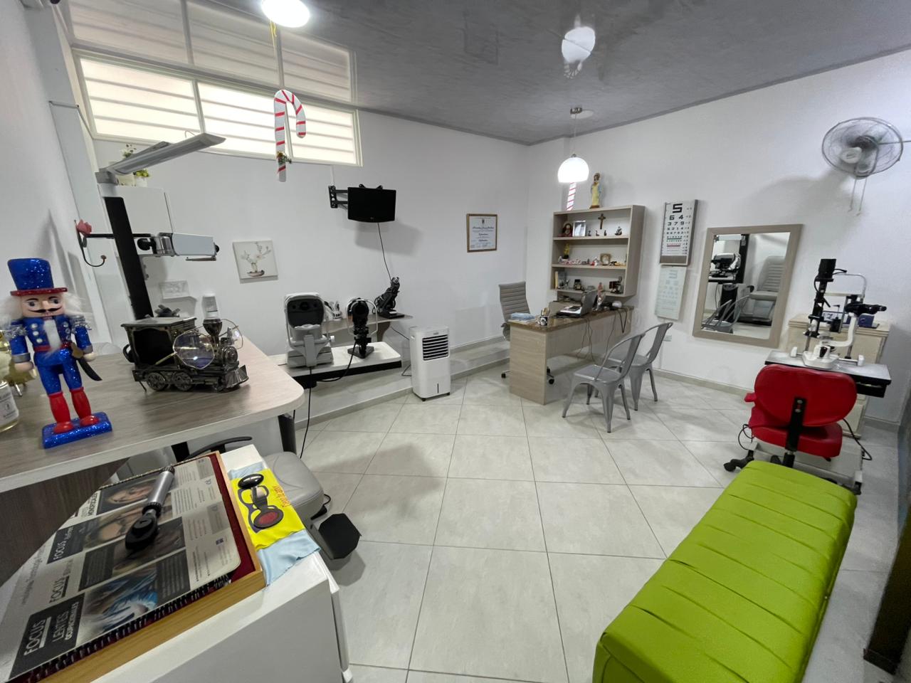 Área de examen visual